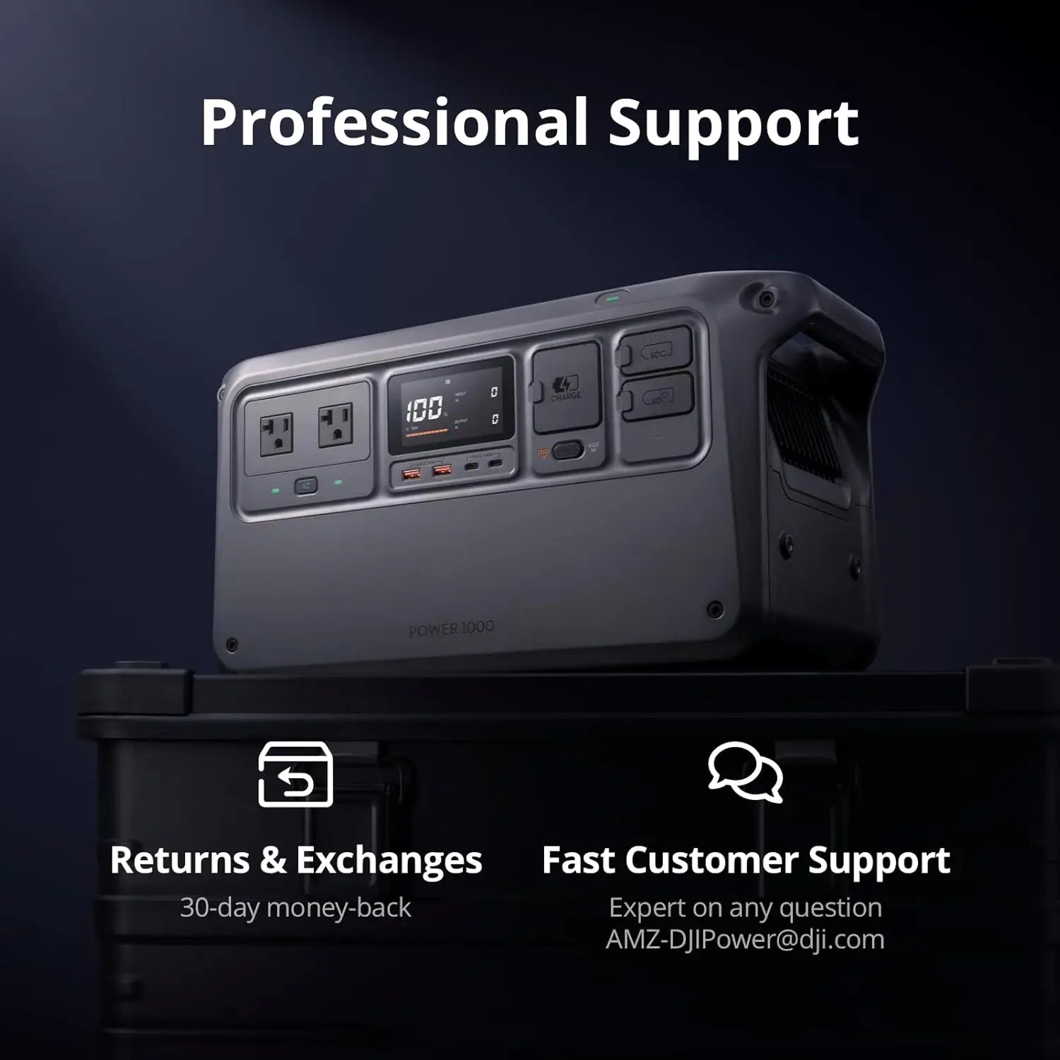 DJI Power 1000 Portable Power Station 2200W Backup