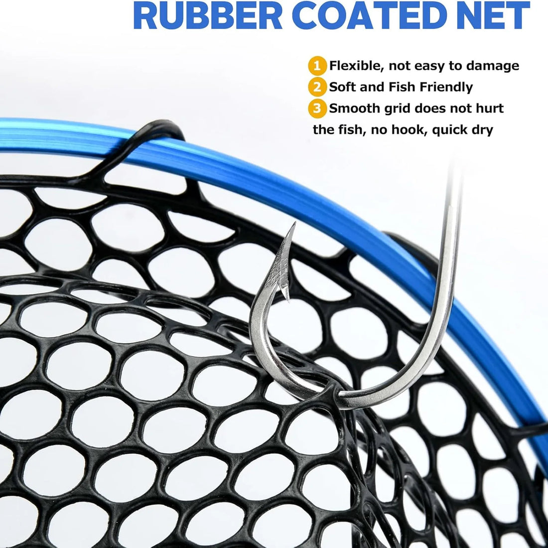 Portable Telescopic Fishing Landing Net – Folding Aluminum Alloy Trout Fishing Net