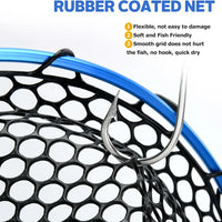 Portable Telescopic Fishing Landing Net – Folding Aluminum Alloy Trout Fishing Net