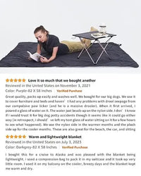 KingCamp Waterproof Hooded Stadium Blanket