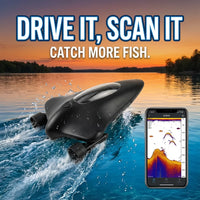 Remote-Controlled Sonar Fish Finder with App Wireless Depth Finder Fish Icons Wifi fish finder fishing fishfinder boat kayak