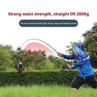 Heavy Duty Surf Fishing Rod – Saltwater & Freshwater Spinning & Casting Fishing Pole (1.6M-2.1M)