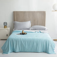 Cooling Blanket for Hot Sleepers – Double Sided Lightweight Summer Quilt, Soft Breathable Air Condition Comforter