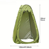 Portable Outdoor Bathing Tent Camping Toilet Shower Changing Shelter