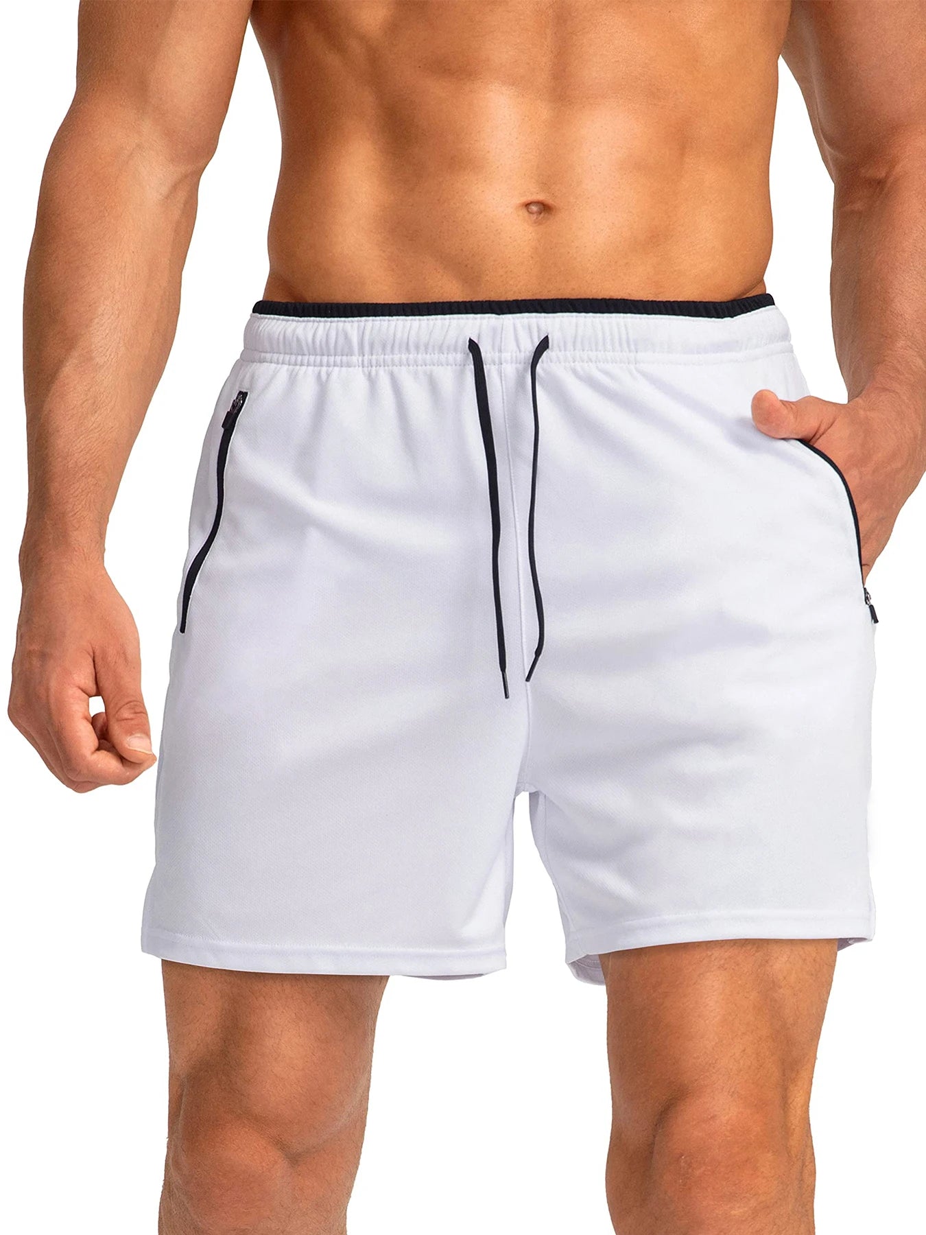 Men’s Performance Fishing Shorts – Breathable Quick Dry Outdoor Shorts for Camping, Running & Beachwear