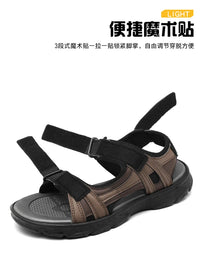 Men's Waterproof Hiking Sandals Outdoor Beach Sandals