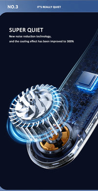 Wearable Neck Fan with LED Display – 360° Portable Cooling Fan, 5 Speeds & Low Noise Design