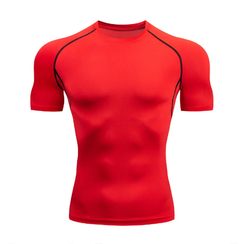 Men's Compression Running Shirt Quick Dry Sports Tee