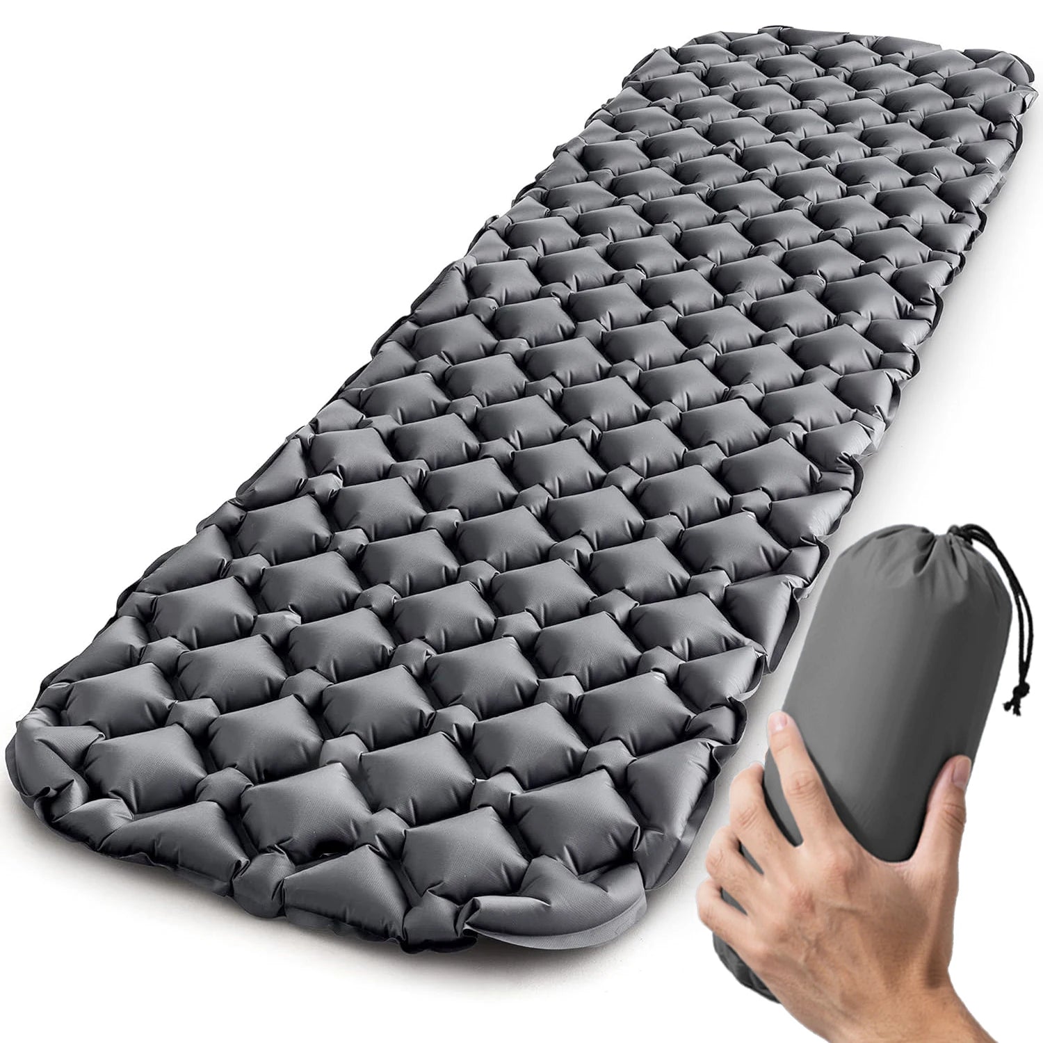 Ultralight Inflatable Sleeping Pad for Camping & Hiking