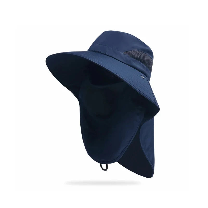 Wide Brim Fishing Hat – UV Protection Sun Cap with Breathable Lightweight Design