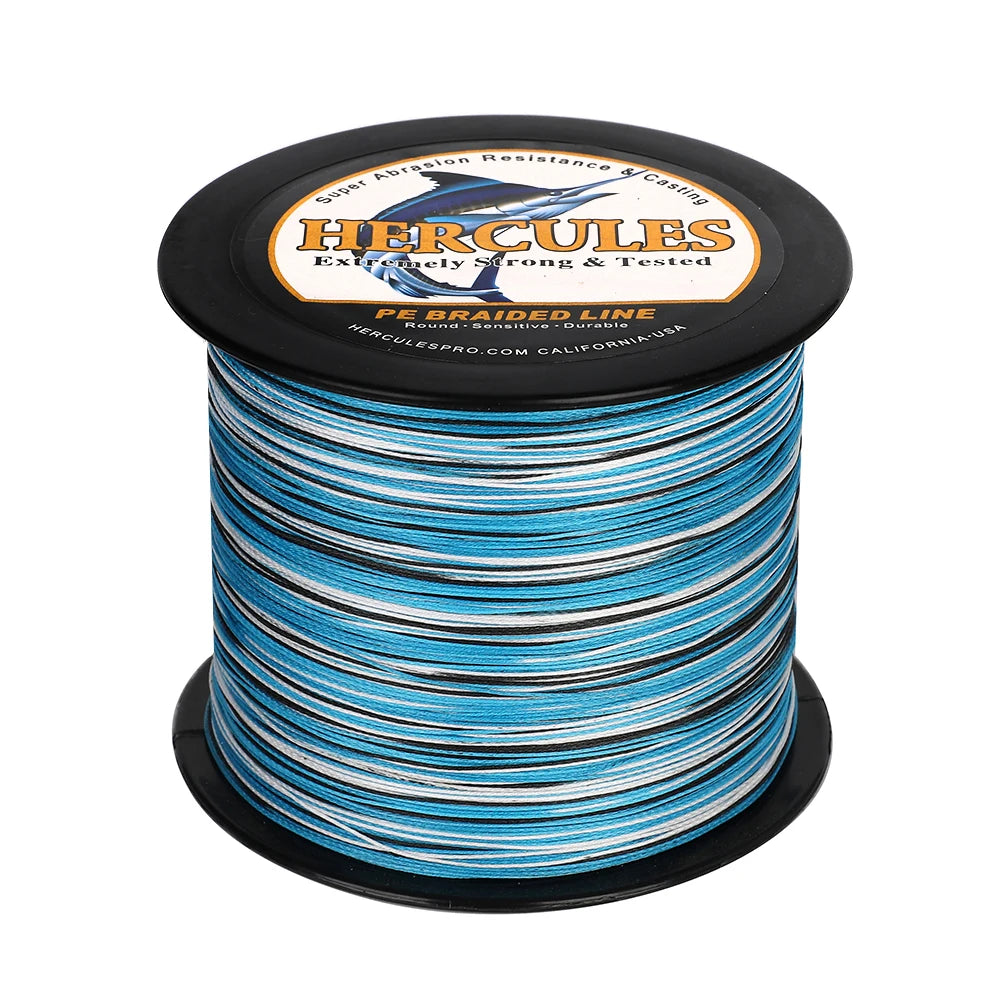 Hercules 12 Strands Braided Fishing Line – 300M-1000M, 10-200LB | Field to Peak.