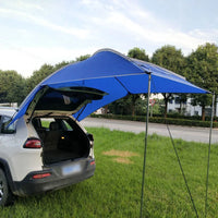 280x190cm Car Rear Tent Outdoor Camping Beach Travel Waterproof Sun Shelter Automobile Awning Rooftop Rain Canopy for SUV Sedan