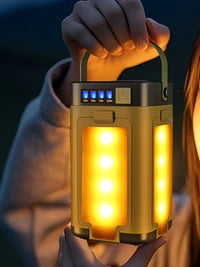 Rechargeable Solar Camping Lantern – Portable LED Flashlight for Outdoors