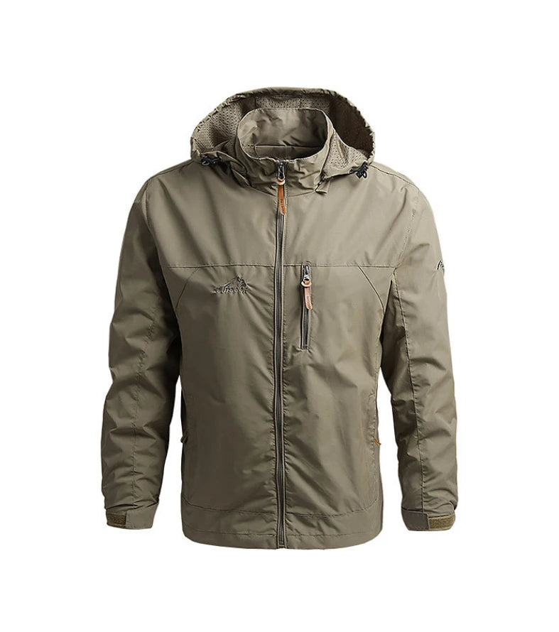 Waterproof Windbreaker Jacket for Hiking & Fishing