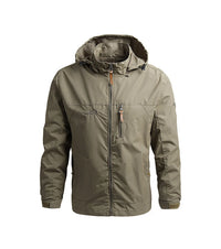 Waterproof Windbreaker Jacket for Hiking & Fishing