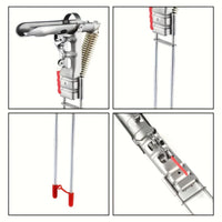 Automatic Spring Fishing Rod Holder – Adjustable Folding Stainless Steel | Field to Peak.