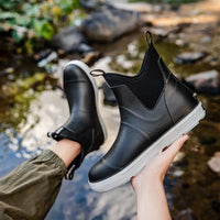 Men’s Heavy Duty Waterproof Rain Boots – Durable Outdoor Fishing & Work Boots