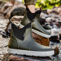 Men’s Heavy Duty Waterproof Rain Boots – Durable Outdoor Fishing & Work Boots