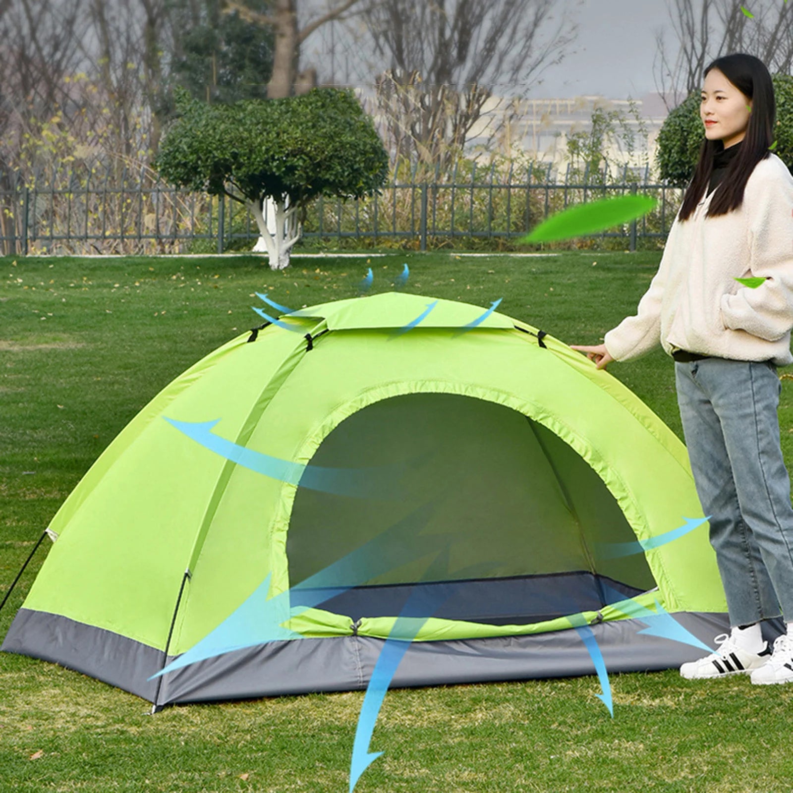 Ultralight 1-2 Person Backpacking Camping Tent