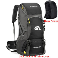 50L Travel Backpack for Hiking & Camping – Waterproof Rucksack