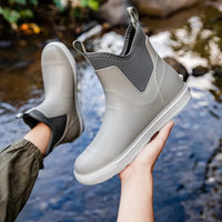 Men’s Heavy Duty Waterproof Rain Boots – Durable Outdoor Fishing & Work Boots