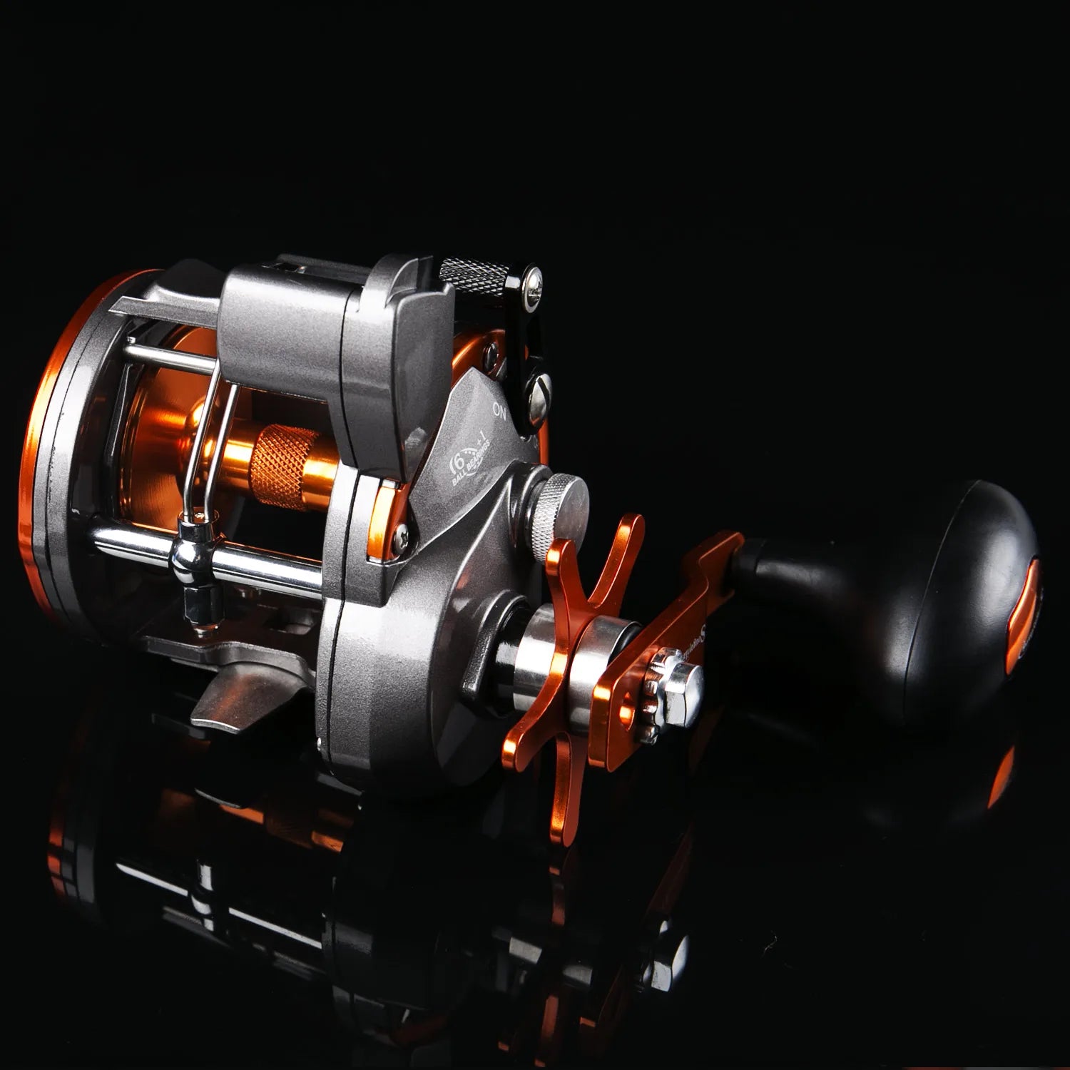 Heavy Duty Line Counter Trolling Reel – Conventional Level Wind Reel for Sea Fishing