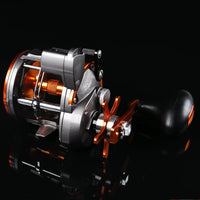 Heavy Duty Line Counter Trolling Reel – Conventional Level Wind Reel for Sea Fishing