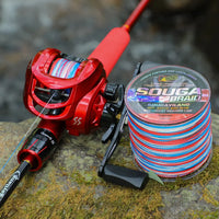 Heavy Duty 4-Strand Braided Fishing Line – PE Multifilament Fishing Wire for Saltwater & Freshwater Fishing