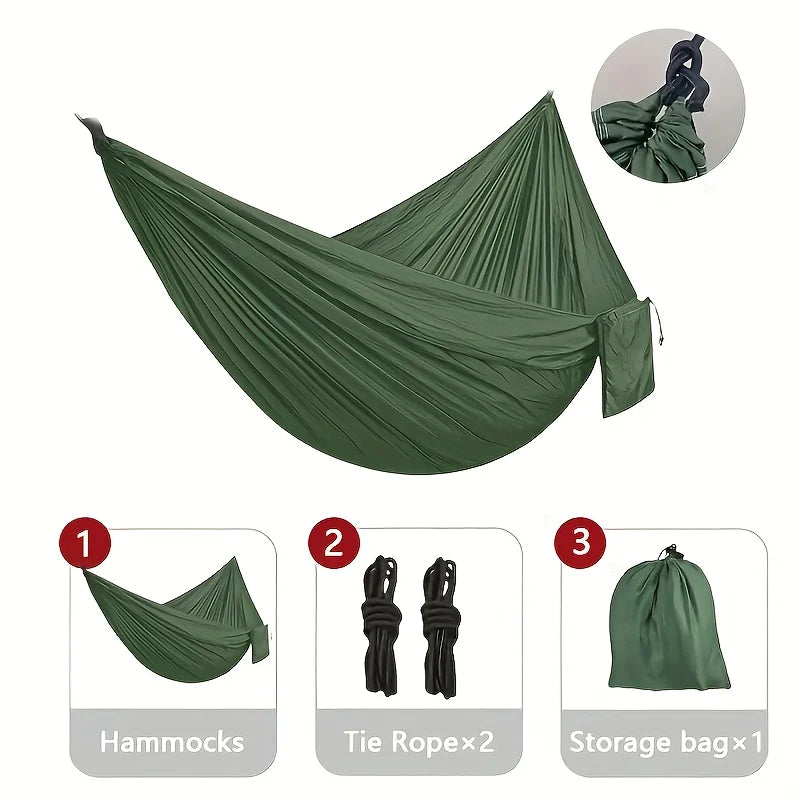 Camping Hammock with Straps & Storage Bag