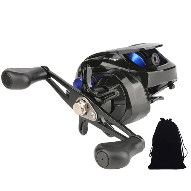 Heavy Duty Baitcasting Fishing Reel – 8KG Max Drag Casting Reel for Saltwater & Freshwater Fishing