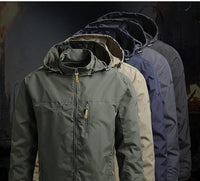 Waterproof Windbreaker Jacket for Hiking & Fishing