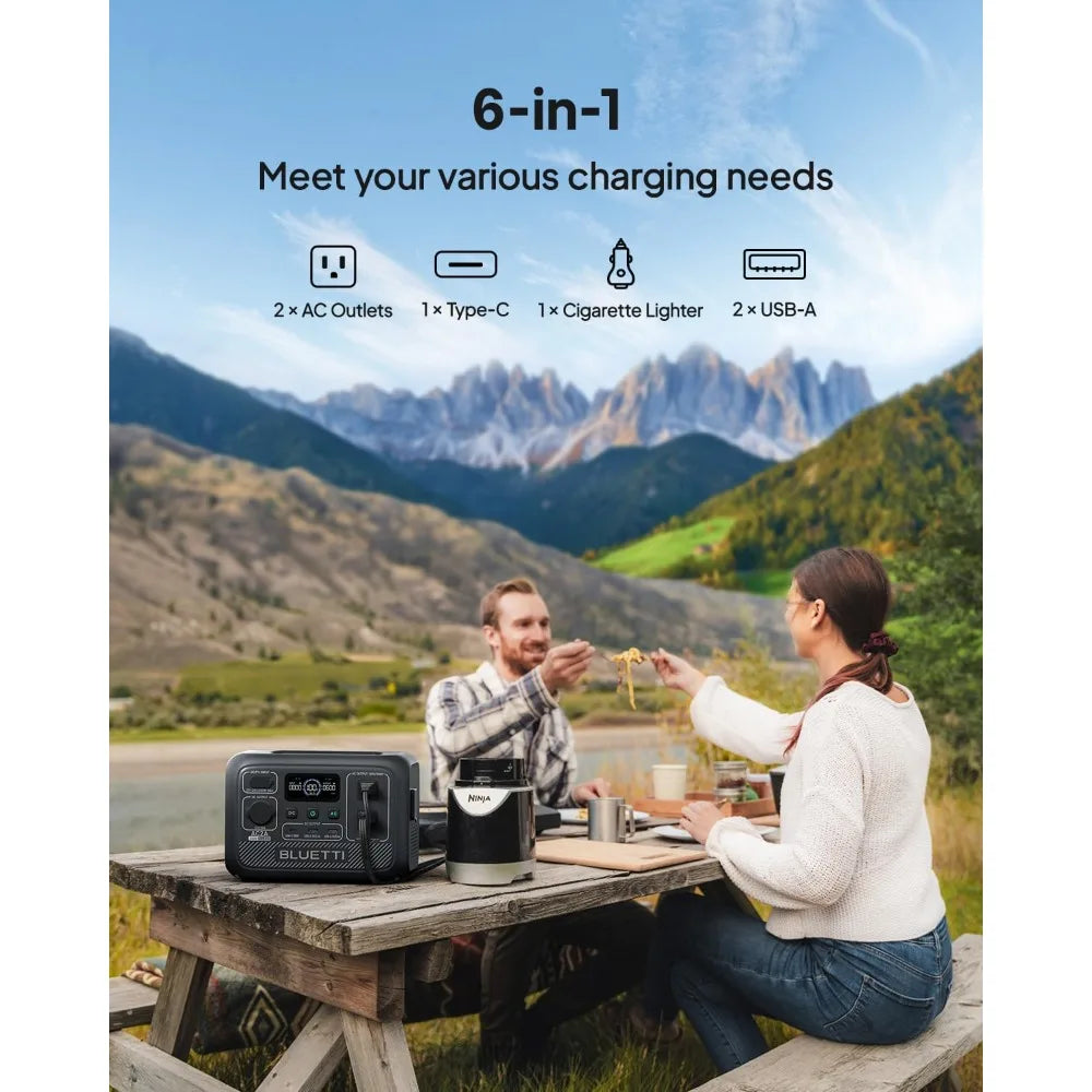 BLUETTI AC2A Portable Power Station 204Wh