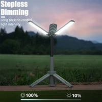 Outdoor Retractable Camping Lamp – 1000 Lumen LED Rechargeable | Field to Peak.