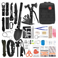 142PCS Emergency Survival Kit with First Aid Supplies