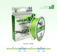 Heavy Duty X8 Braided Fishing Line – PE Multifilament Fishing Thread for Squid & Saltwater Fishing
