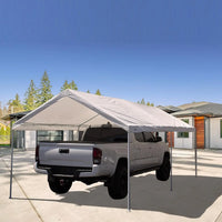 10x20 Heavy Duty Steel Frame Pop Up Carport
