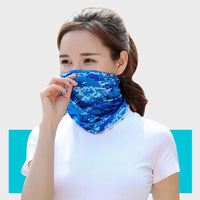 Multifunctional Neck Gaiter Face Mask – Breathable Sun Protection Scarf for Outdoor Sports