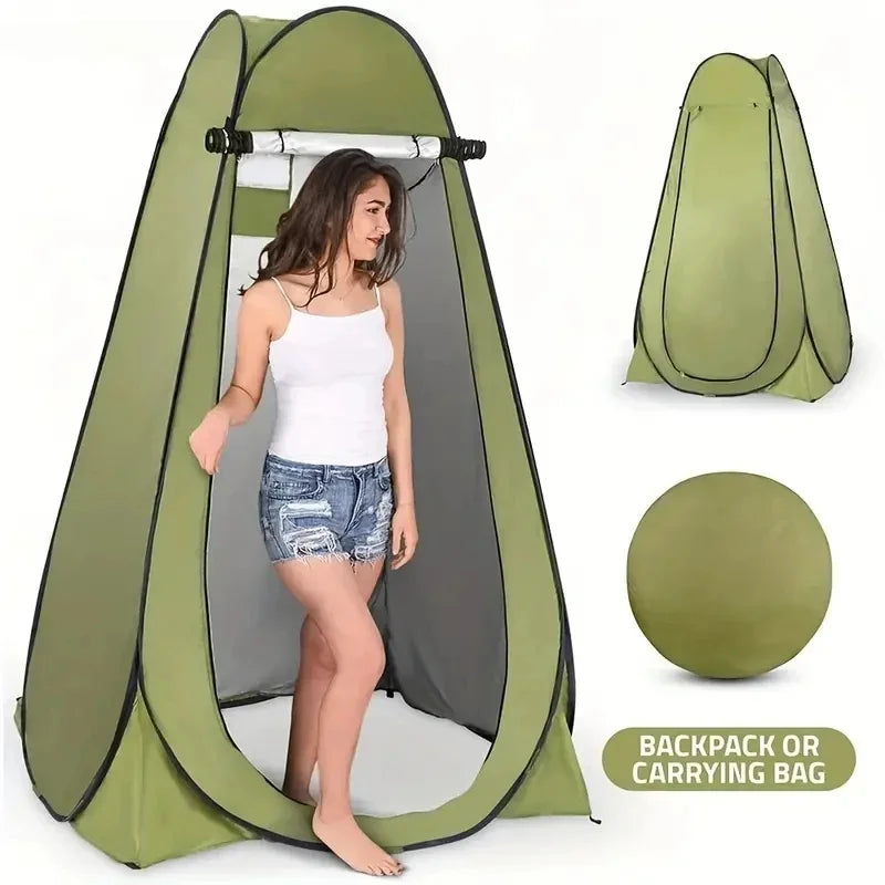 Portable Outdoor Bathing Tent Camping Toilet Shower Changing Shelter