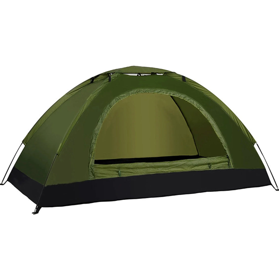 Ultralight 1-2 Person Camping Tent – Single Layer Portable Hiking Tent with Anti-UV Coating for Backpacking