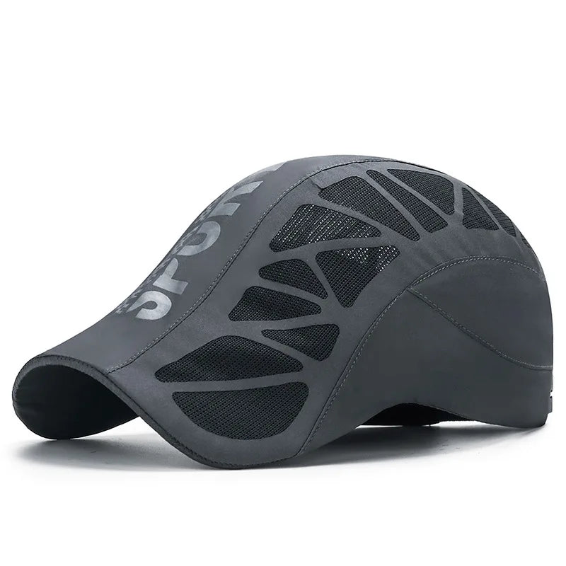 Quick Dry Mesh Sports Cap for Outdoor Activities
