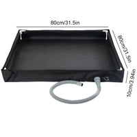 Foldable Shower Base with Drain Hose for Camping & Outdoor Use | Field to Peak.
