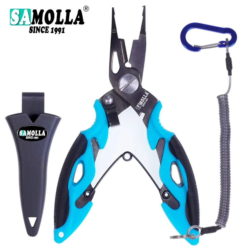 Heavy Duty Multifunction Fishing Pliers – Stainless Steel Hook Remover & Line Cutter Tool