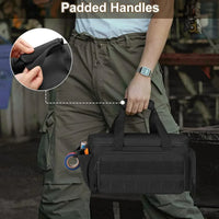 Heavy Duty Multi-Pocket Tool Bag – Wide Opening Outdoor Storage Bag for Tools & Gear