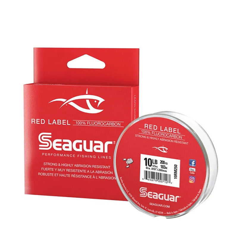 Premium Japanese Fluorocarbon Fishing Line – 100% Carbon Fiber Freshwater Fishing Wire