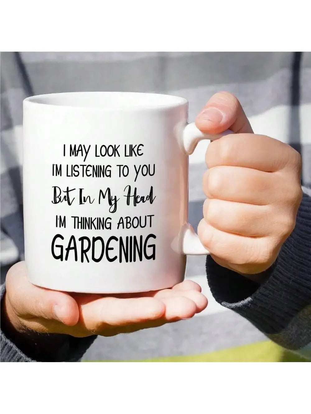 Funny White Ceramic Coffee Mug - 11oz Gift for Friends & Family