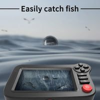 PUPOPAN Smart Fish Finder - Portable Fish Finder and Depth Finder For Recreational Fishing From Dock, Shore Or Bank Find fish