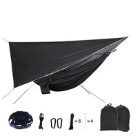 Camping Hammock with Mosquito Net & Rain Fly