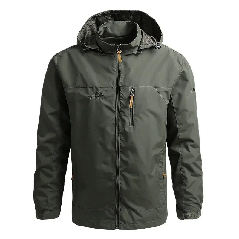 Waterproof Windbreaker Jacket for Hiking & Fishing