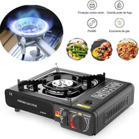 Portable cartridge stove, multi-functional stove,lightweight,suitable for camping,outdoor barbecuing,home cooking and gatherings