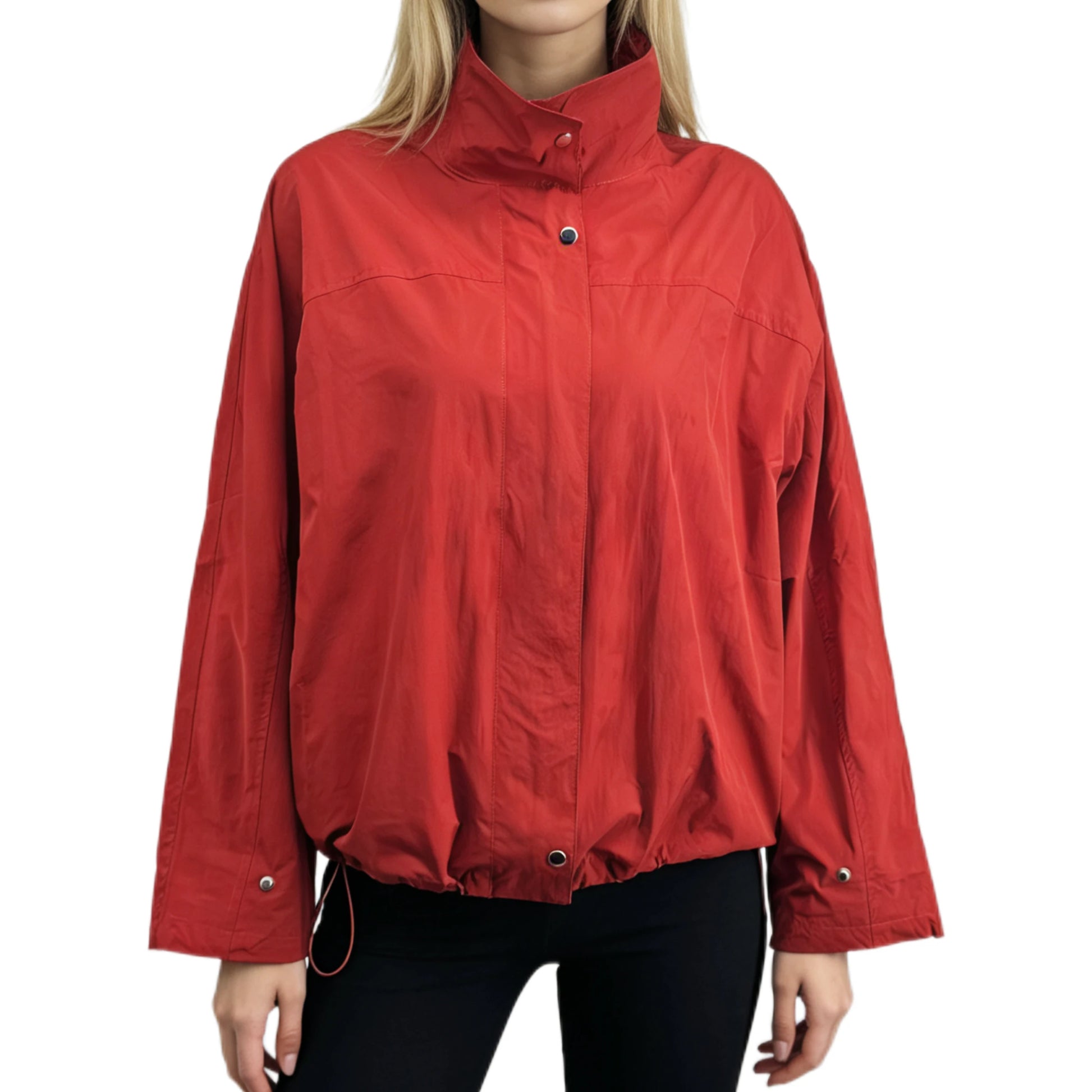 Outdoor Anorak Windbreaker – Water Resistant Hooded Parka with Loose Fit Design